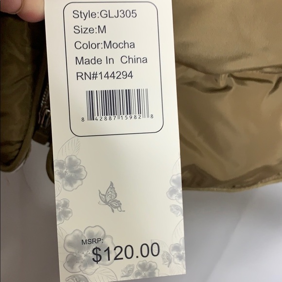 HanTon Mocha colored puffer coat. - Picture 5 of 7